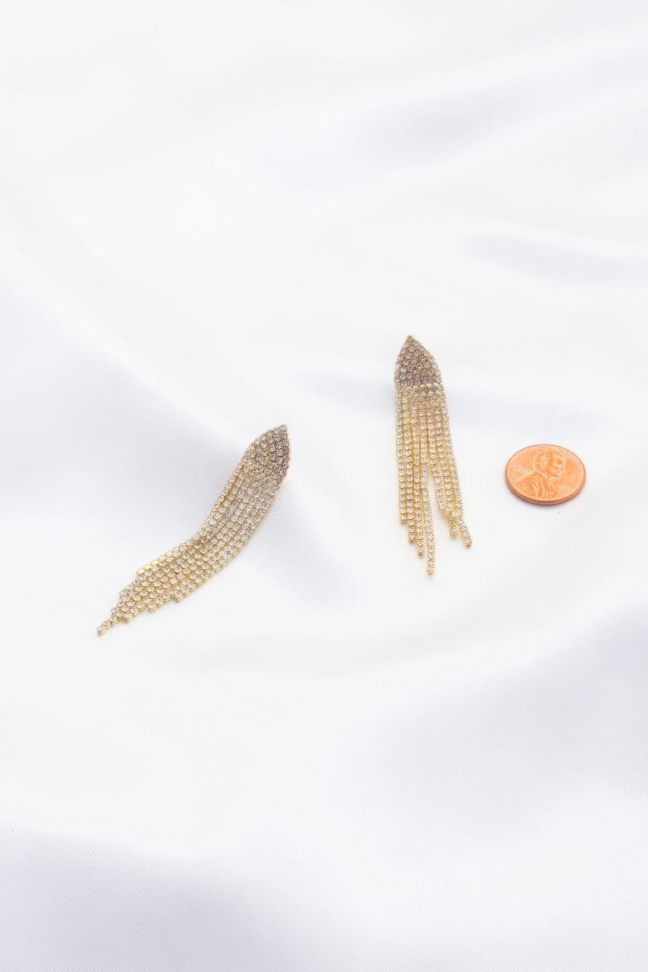 Rhinestone Dangle Earring