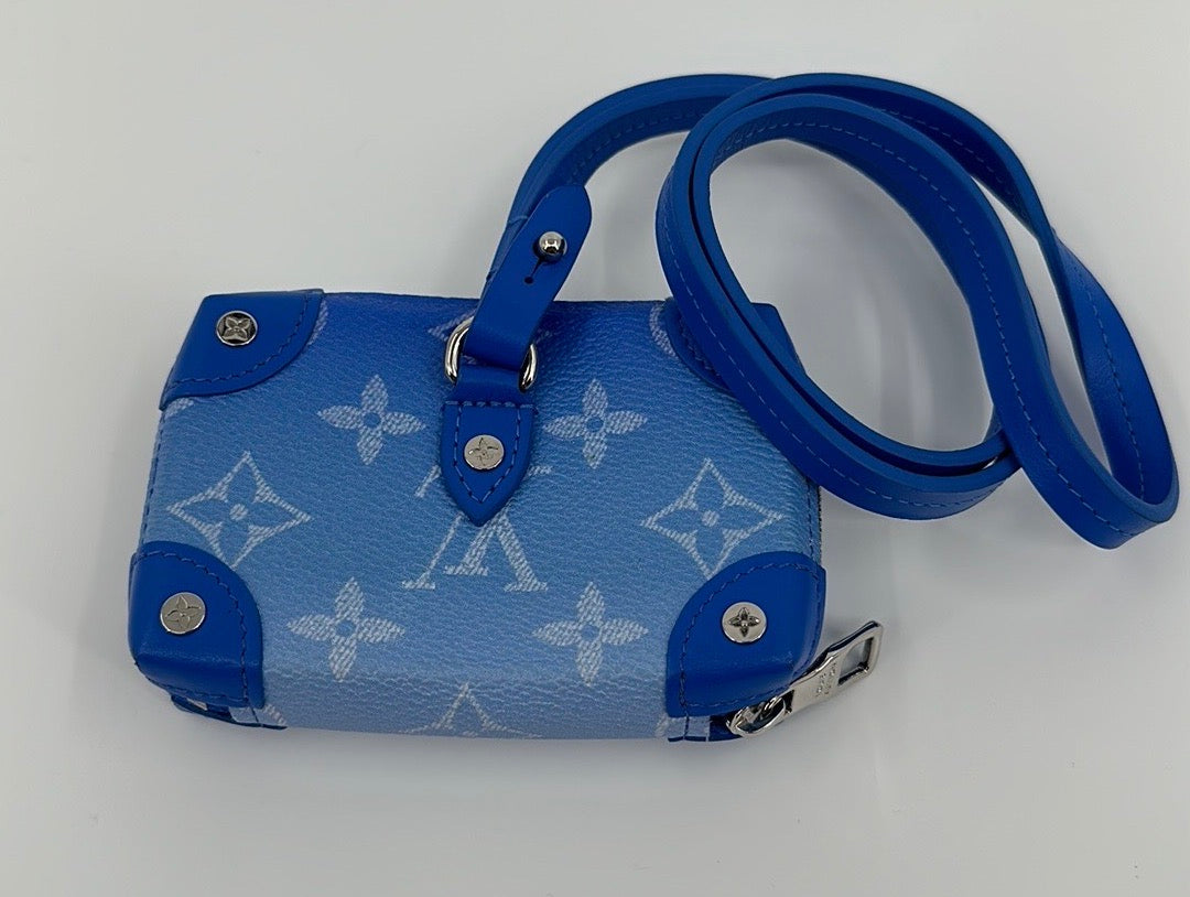 Rare Louis Vuitton Cloud Soft Trunk Necklace Wallet