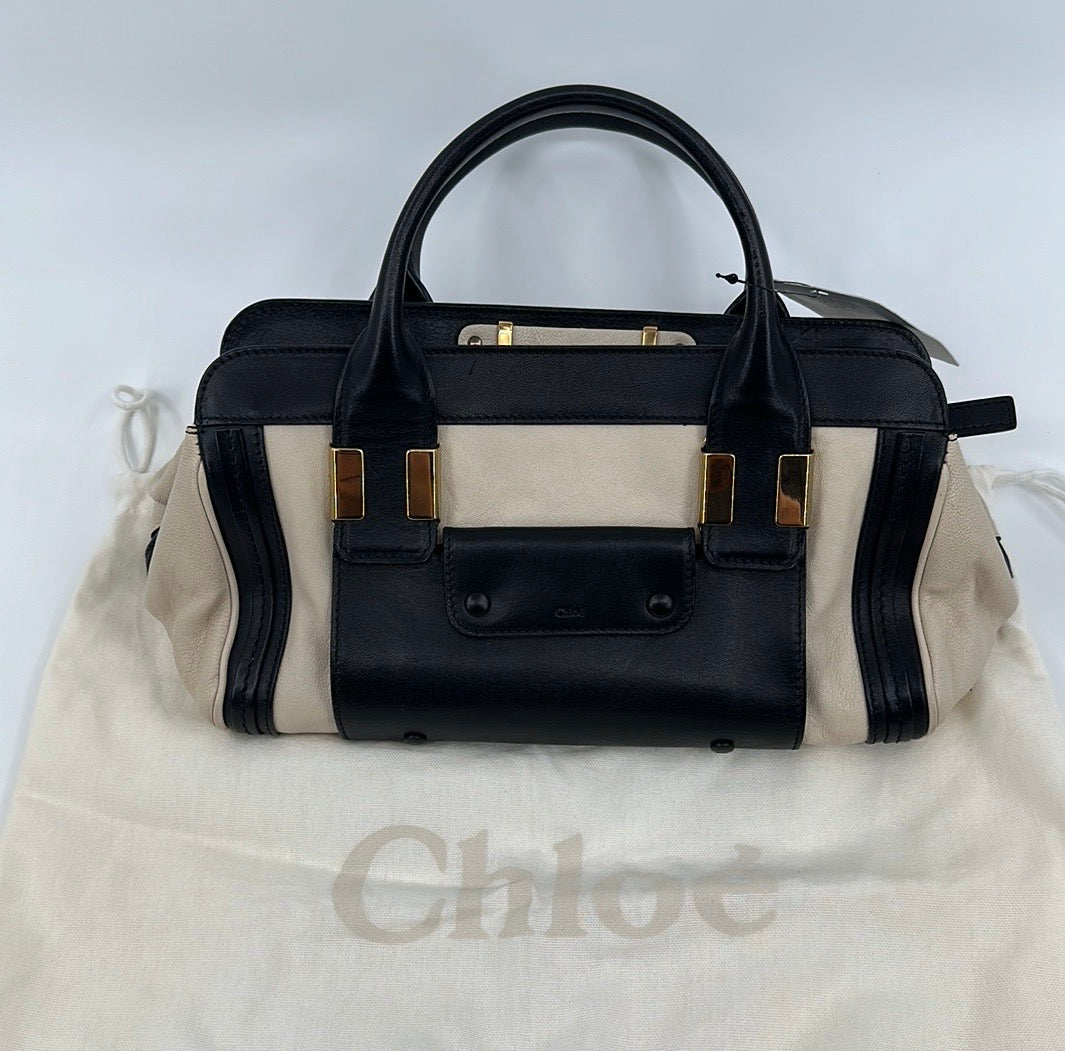 Chloe Little Alice Leather Handbag