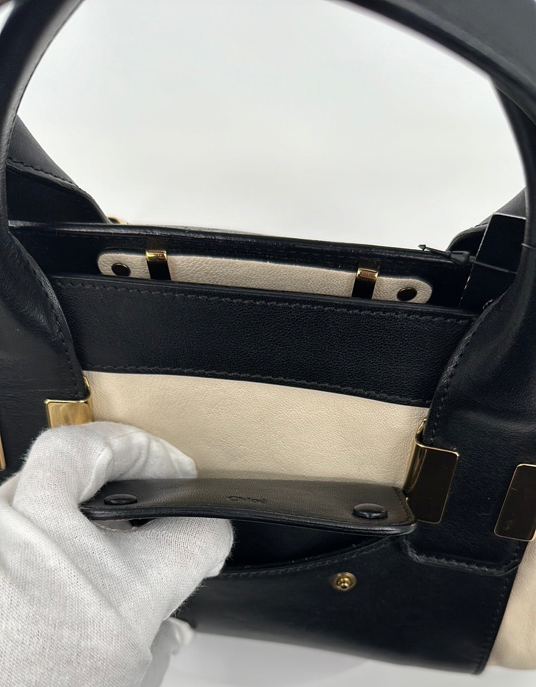 Chloe Little Alice Leather Handbag