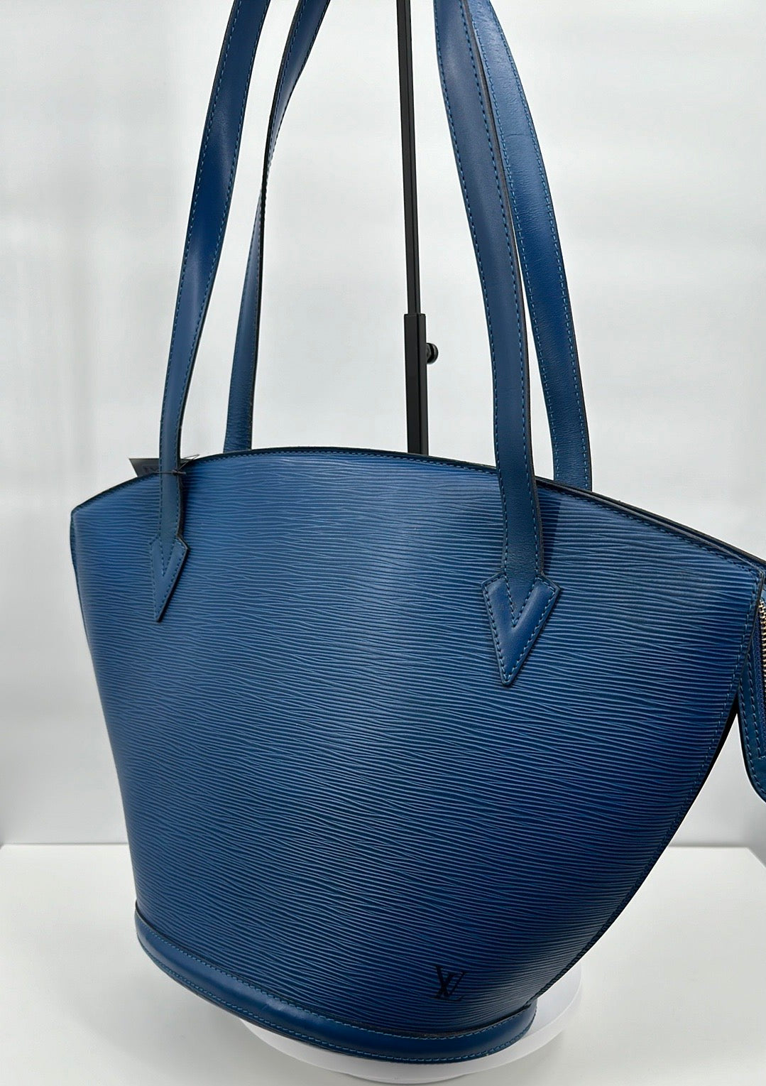 Louis Vuitton Blue Epi Saint Jacques Shopping Shoulder Bag