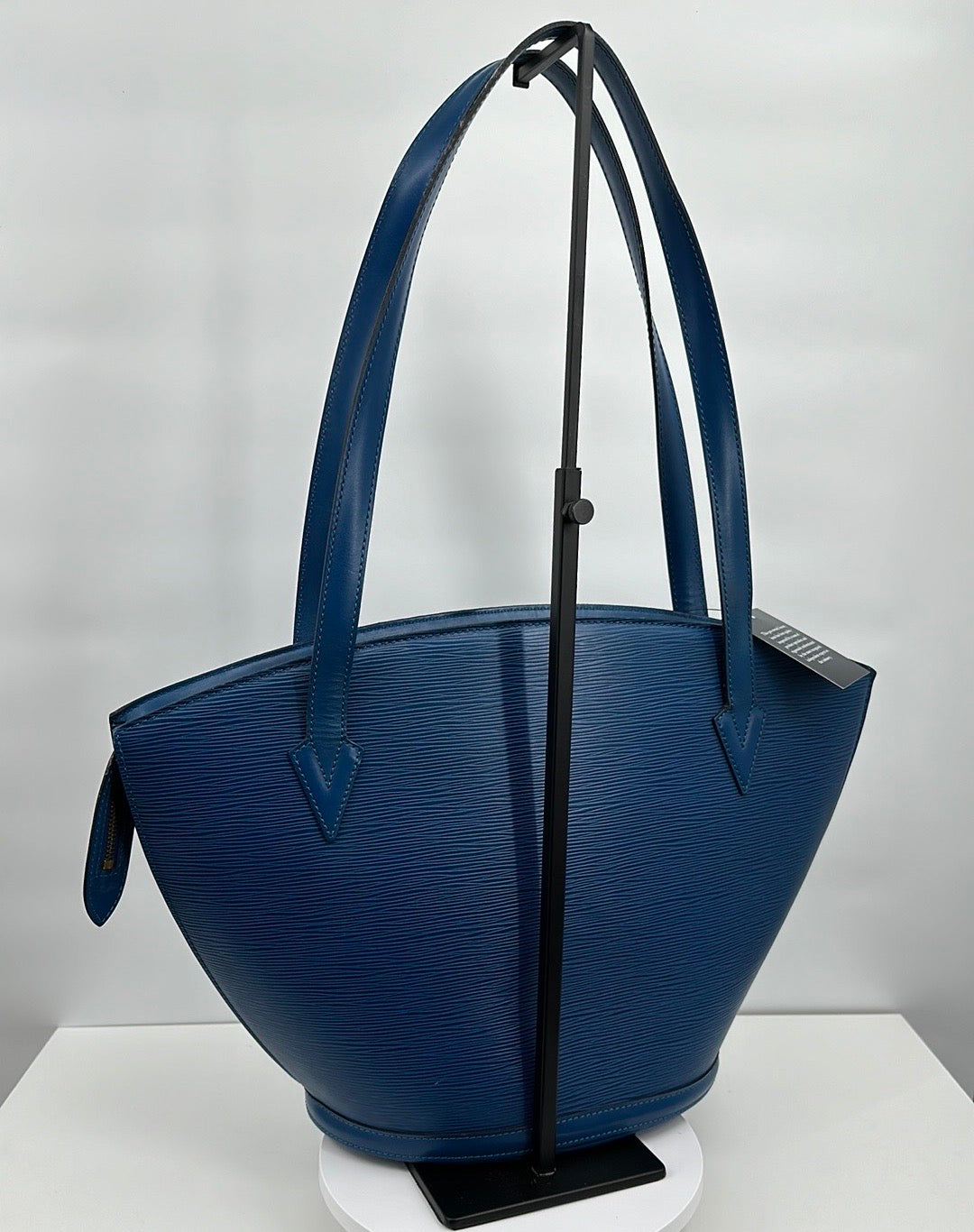 Louis Vuitton Blue Epi Saint Jacques Shopping Shoulder Bag