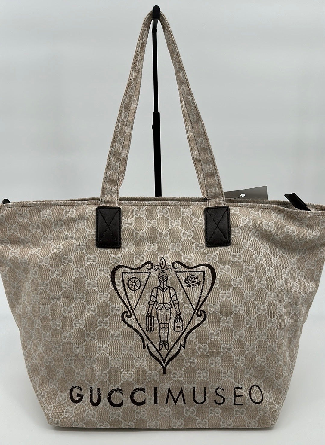 Gucci MUESEO GG Canvas Beige Tote Bag