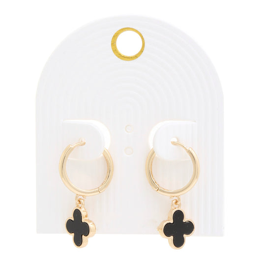 Moroccan Shape Hoop Earring