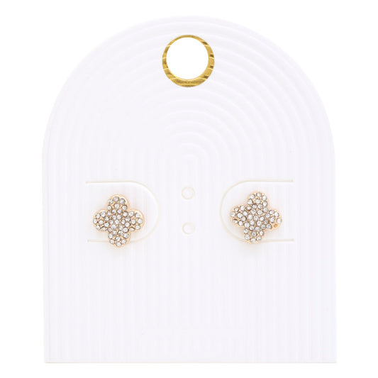 Dainty Moroccan Shape Post Earring